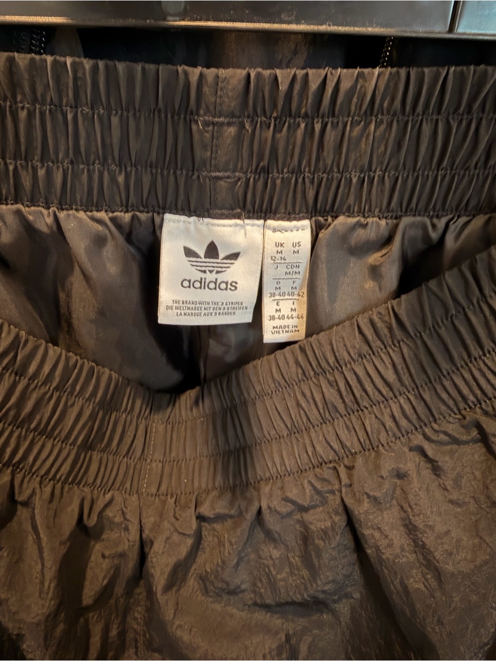 adidas Black & White Three-Stripe Track Jacket and Shorts Set - Picture 7 of 7